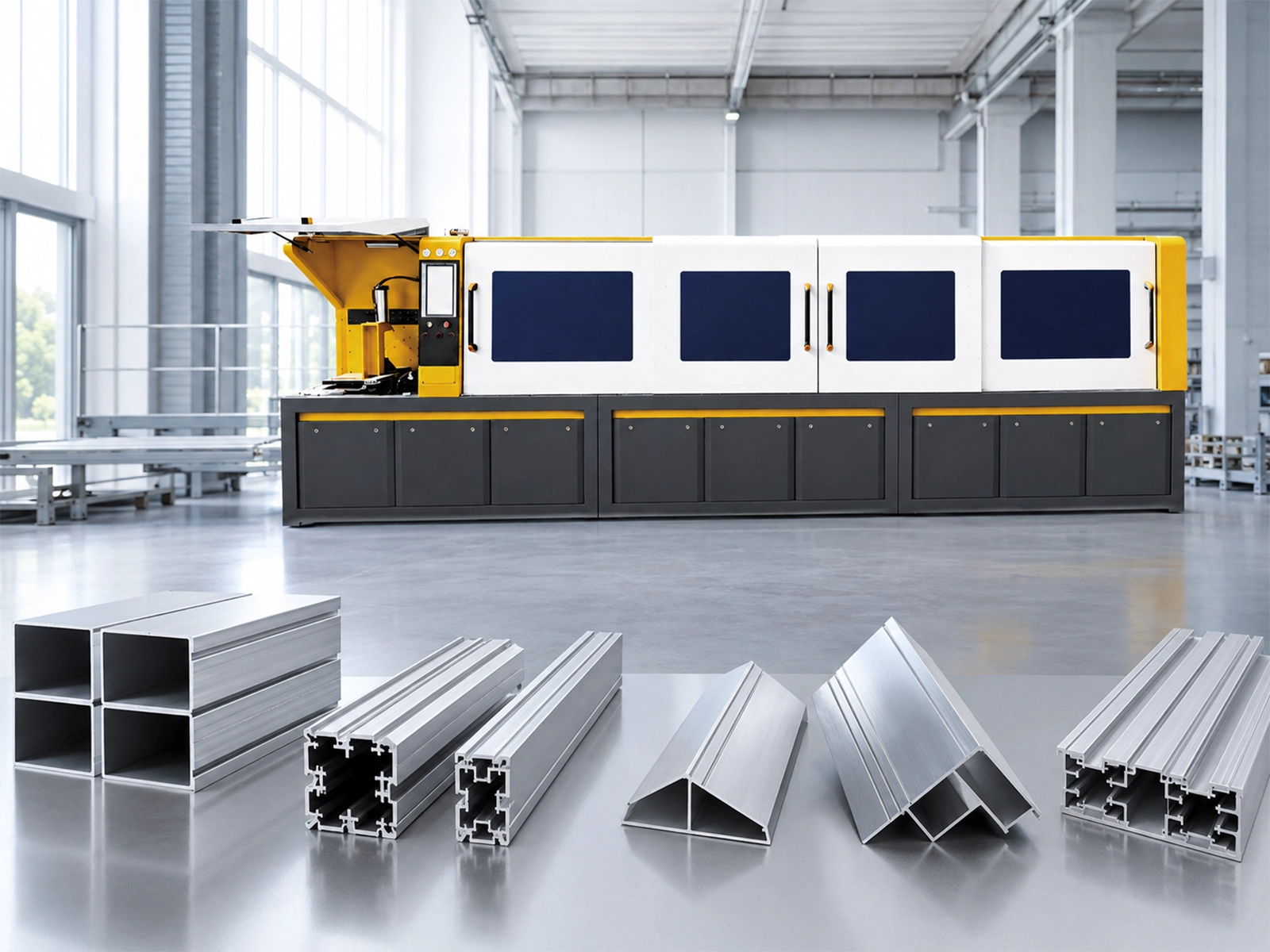 Jiurun JR-550CNC-CORNER automatic multi-angle aluminum cutting machine