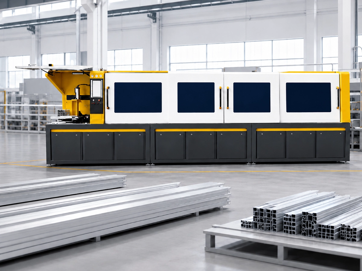 Jiurun JR-550 automatic aluminum profile cutting machine