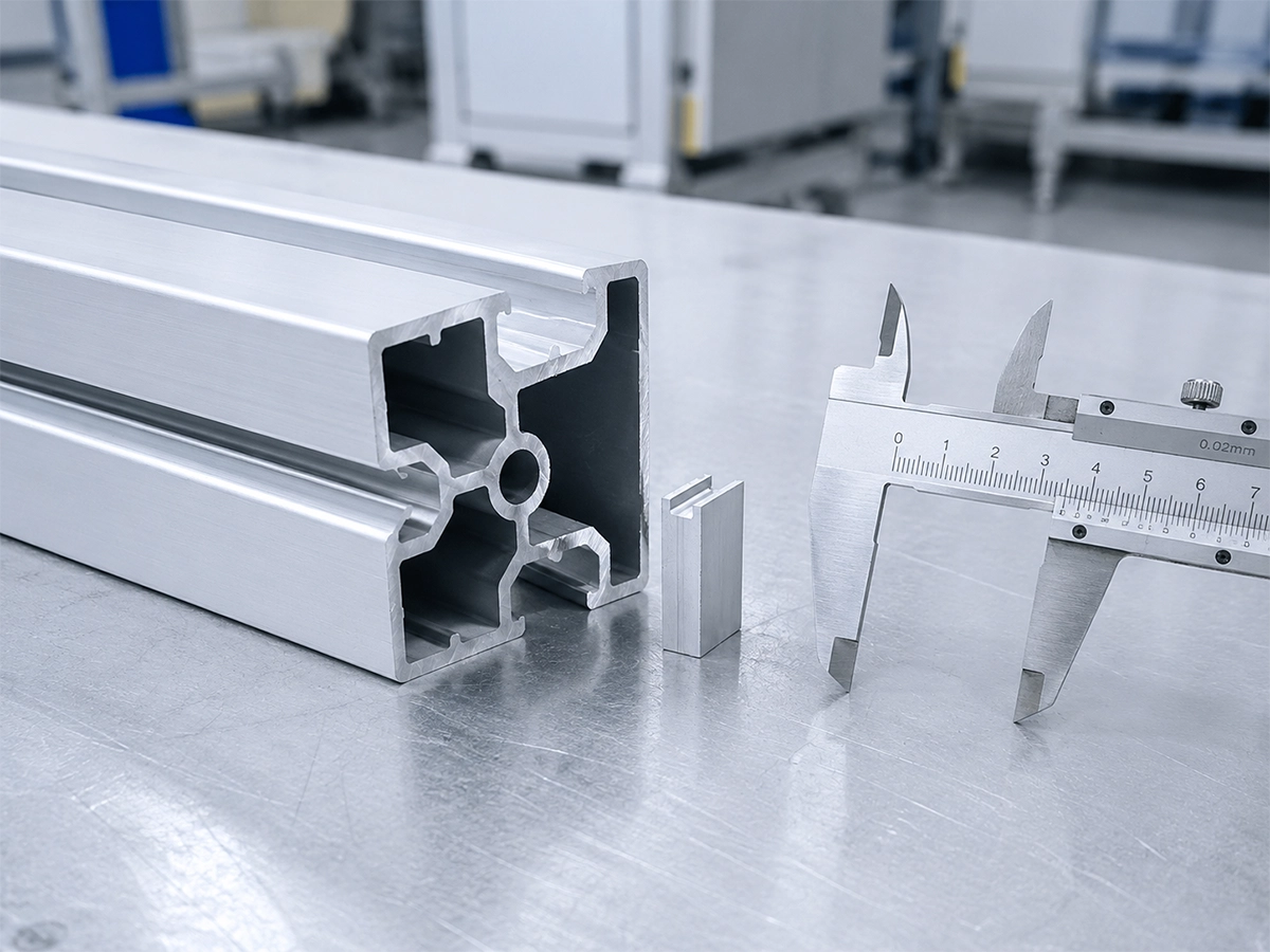 Five millimeter aluminum tail waste inspection