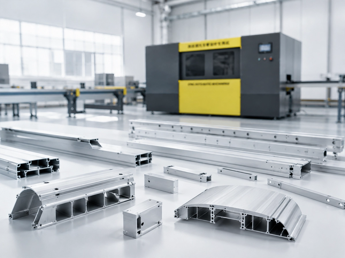 Threshold beam aluminum profiles for section-specific support review