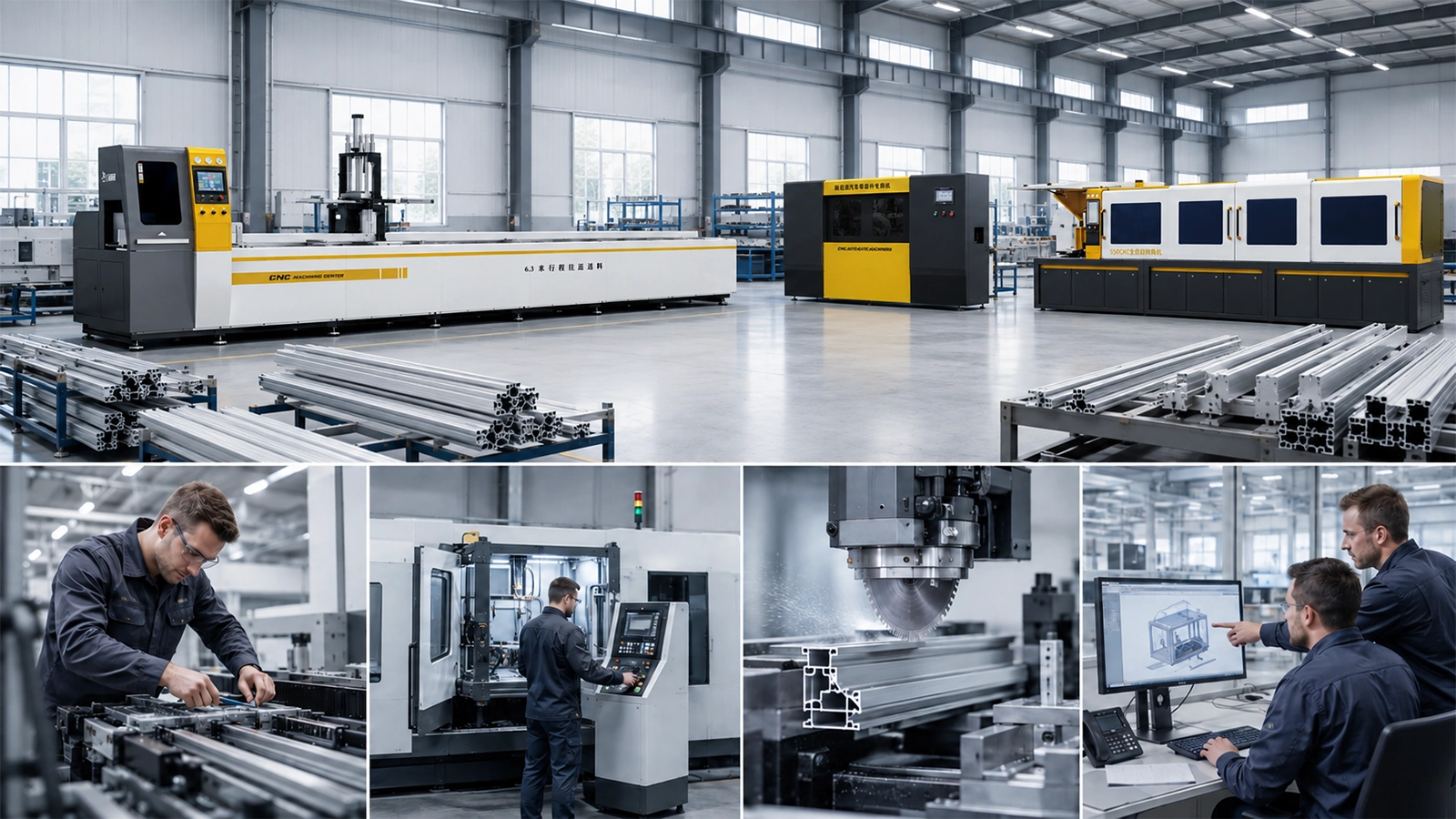 JiurunCut aluminum cutting machine manufacturing assembly testing and technical support