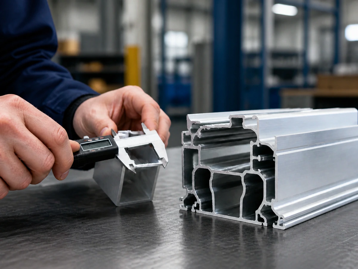 Aluminum remnant length and cut-surface inspection after zero-tail cutting