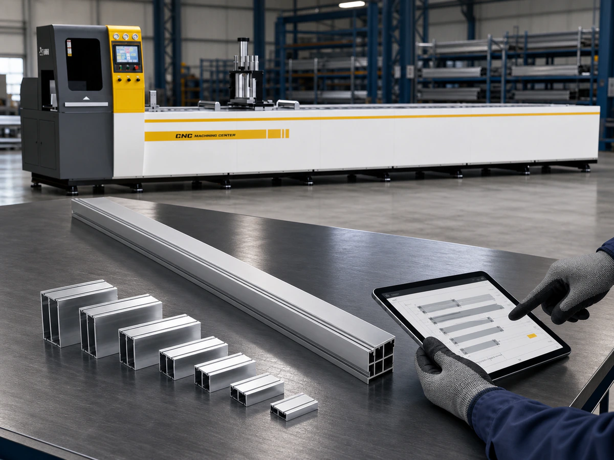 Cut-list planning for zero-tail aluminum profile cutting