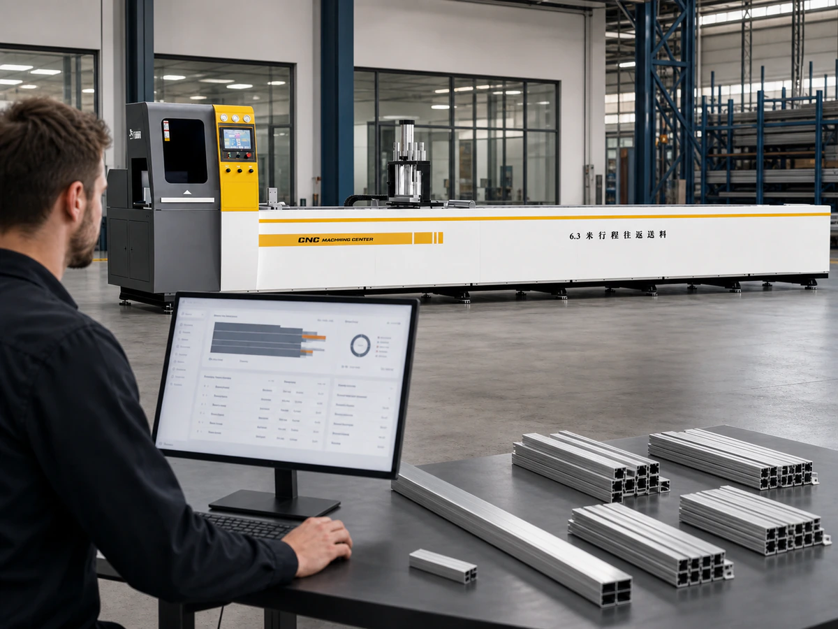 Optimize aluminum cut list for zero-tail material-saving production