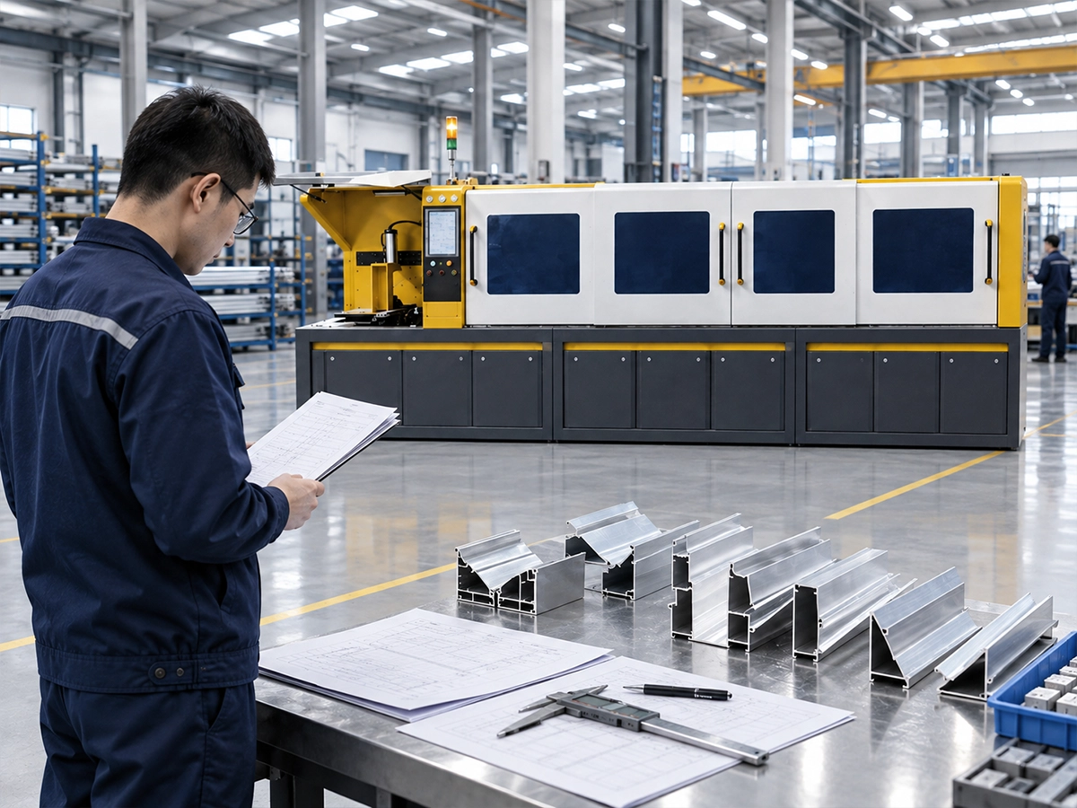 Jiurun JR-550CNC-CORNER undergoing factory pre-shipment testing