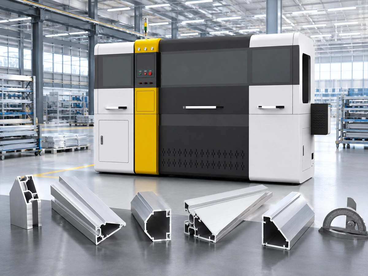 JR-650CNC Material-Saving Aluminum Cutting System | JiurunCut JR-650CNC aluminum cutting machine for material-saving short-tail production