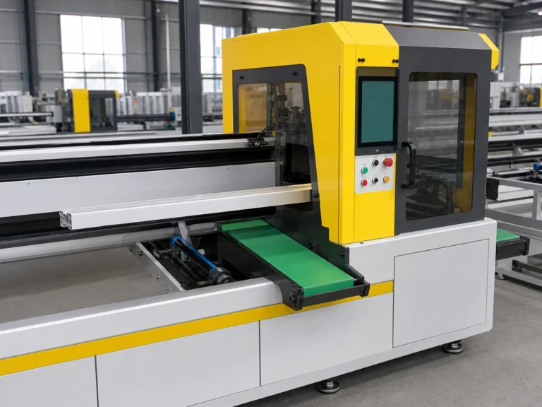 Aluminum Extrusion Cutting Machine - Enclosed Cutting Zone