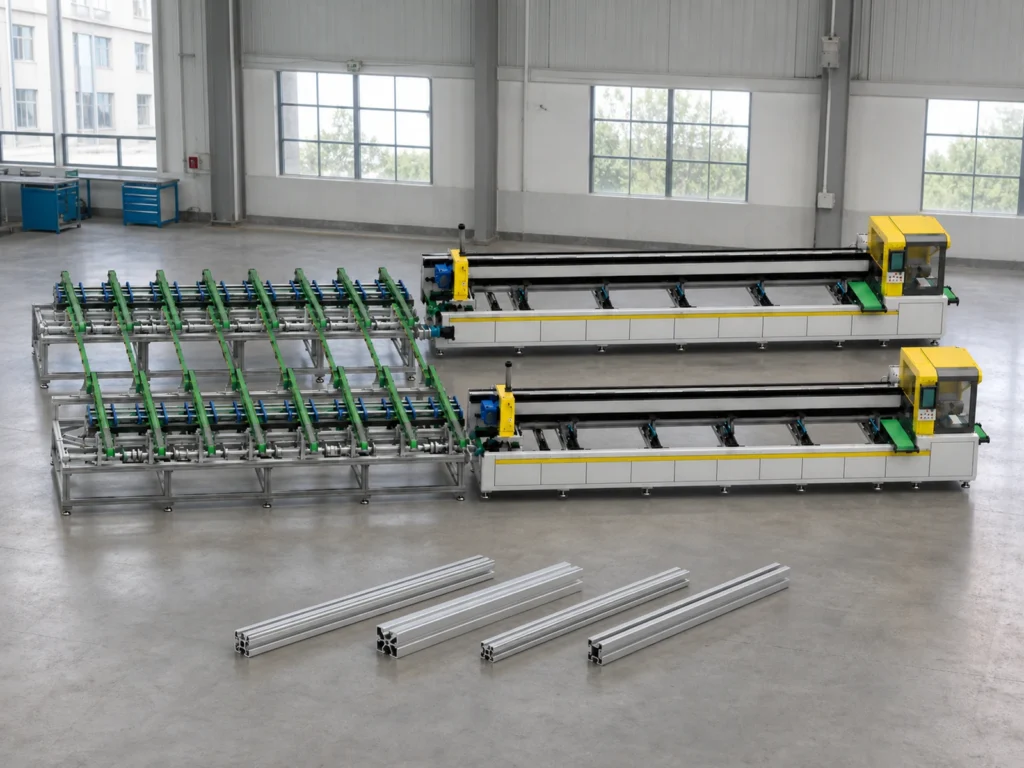 Aluminum Extrusion Cutting Machine - Hero Machine