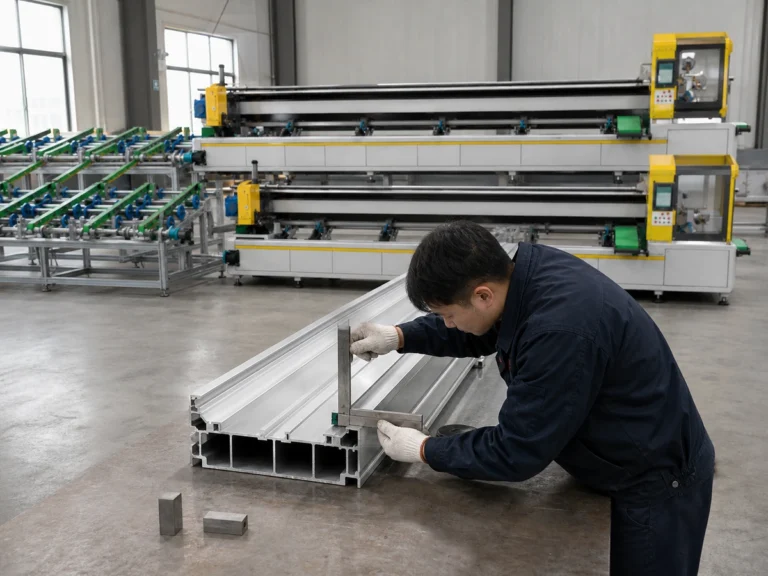 Aluminum Extrusion Cutting Machine - Dimensional Inspection and Quality Verification