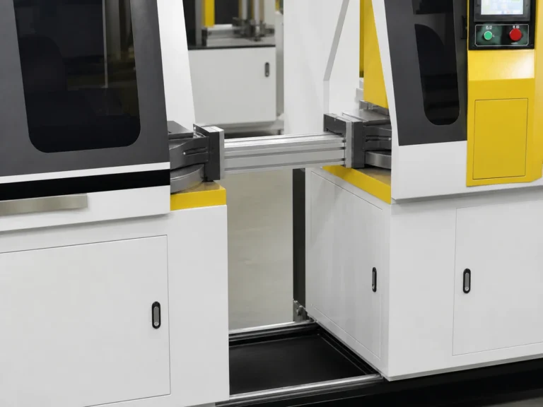 Aluminum Profile Cutting Machine - Clamping and Positioning