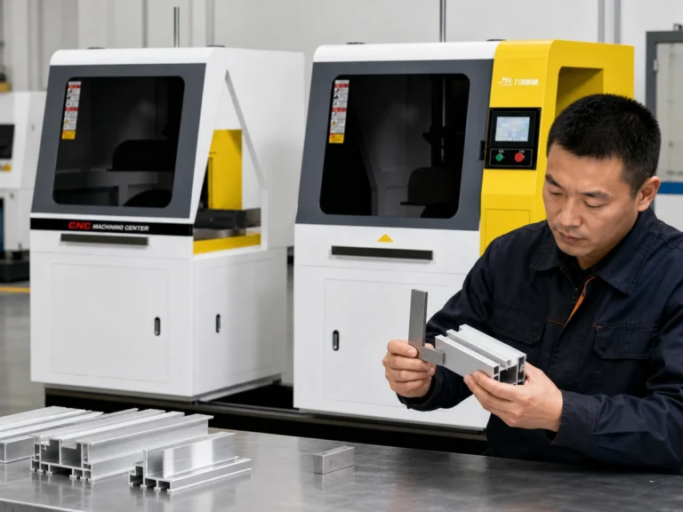 Aluminum Profile Cutting Machine - Dimensional Inspection and Quality Verification