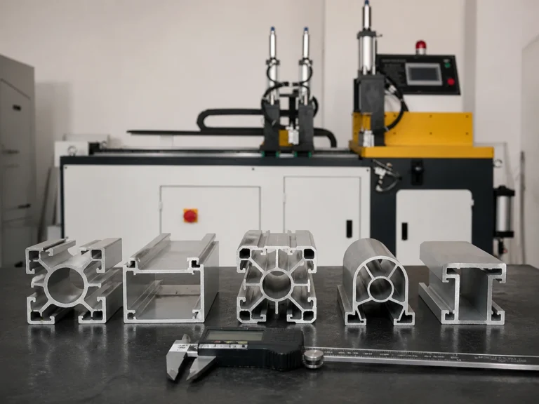 CNC Aluminum Cutting Machine - Cut Samples and Surface Quality