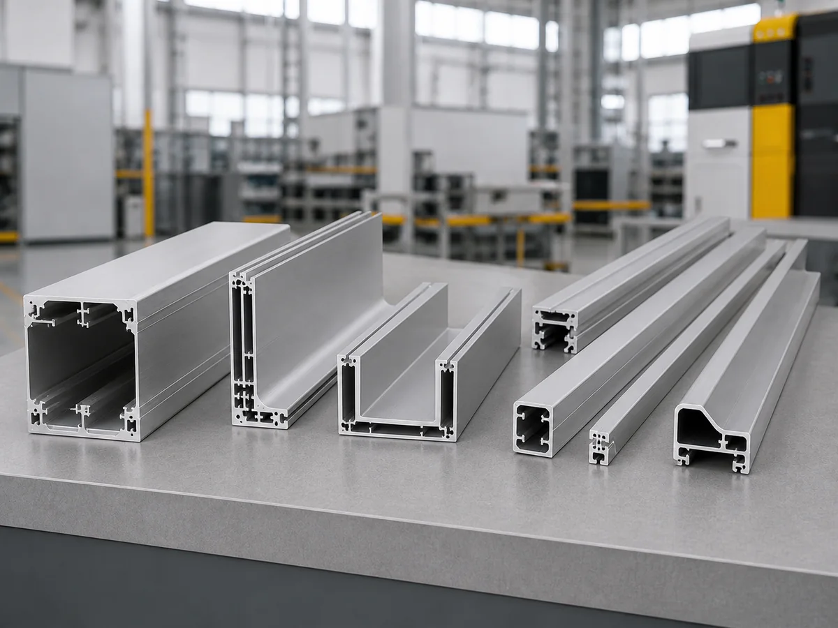Energy storage frame aluminum profiles prepared for repeat automatic cutting