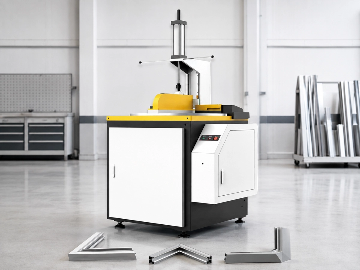 JR-550Q and JR-650Q flexible semi-automatic aluminum corner saws