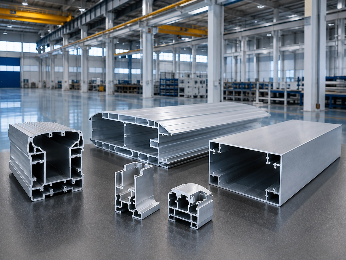 Large rail transit structural aluminum components and reinforced extrusions
