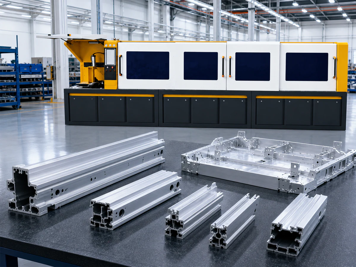 Jiurun JR-550CNC-CORNER for EV multi-angle structural cutting