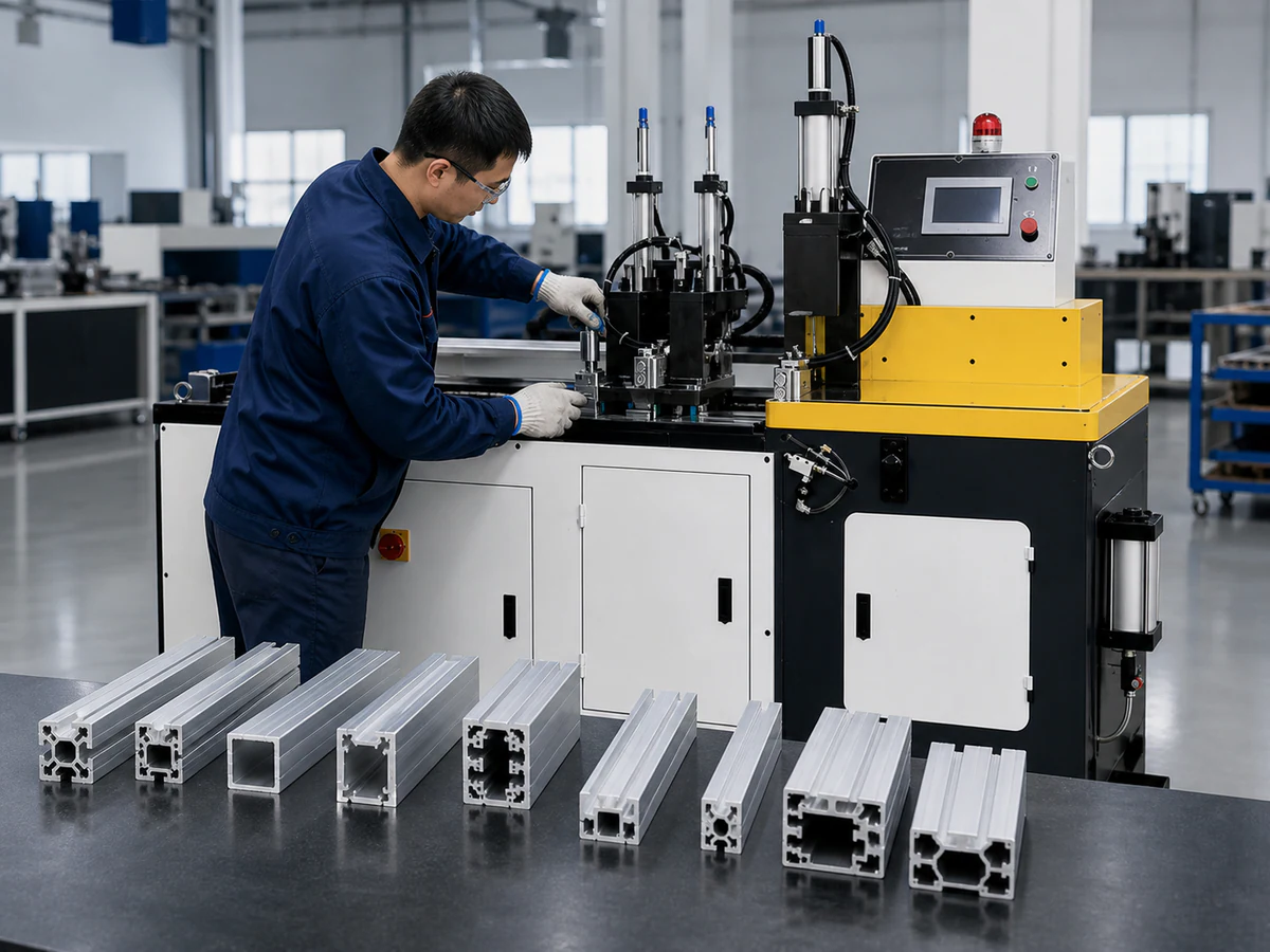 Fixture changeover for industrial profile families