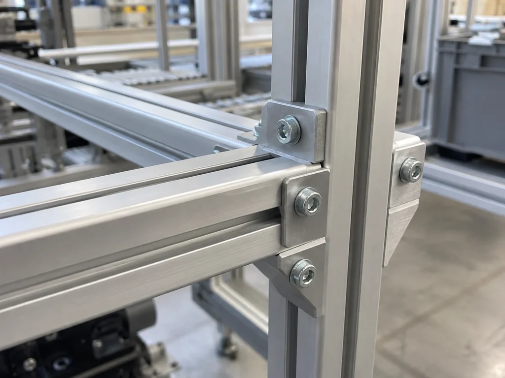 Bolted profile joint showing plates and fasteners for an aluminum galvanic corrosion review