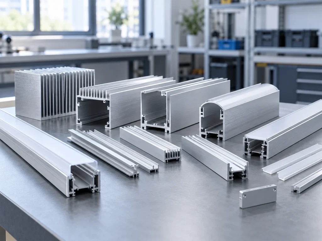 Lighting aluminum housing sections: application overview.